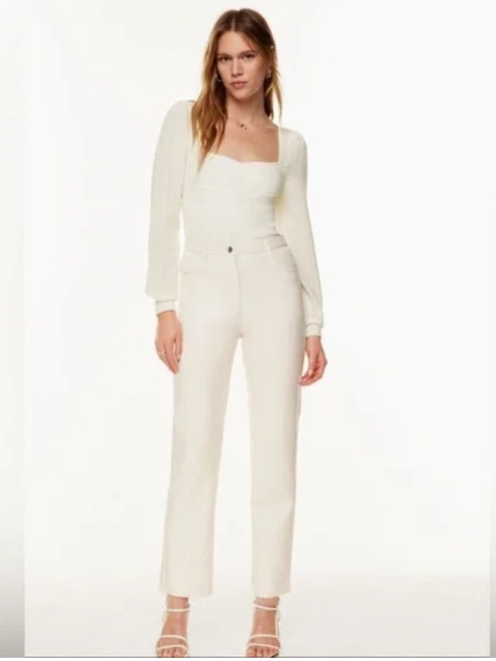 Wilfred The Melina Pant High-waisted Vegan Leather pants 14 - Picture 3 of 13